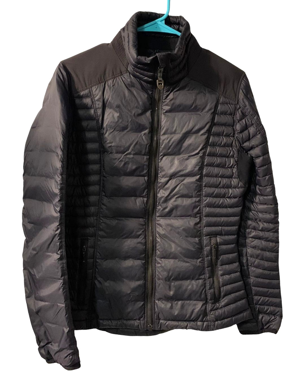 Kuhl Womens Spyfire Down Puffer Jacket Size S Black Nylon Gorpcore Outdoors DWR